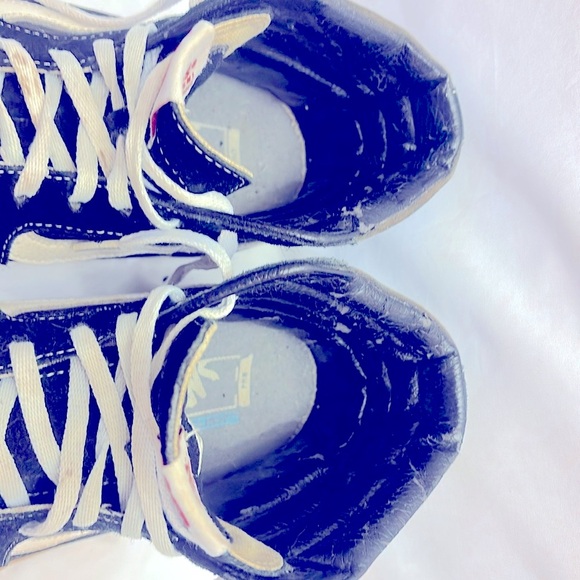 Pre-Owned  Gently Worn Vans Skateboard Hi Shoe Black Men Size 10 - Picture 7 of 9